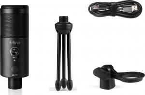 Mikrofon Fifine USB F4 Game ze statywem biurkowym 4