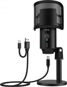 Mikrofon Fifine USB K683B z biurkowym statywem 2
