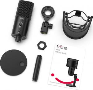 Mikrofon Fifine USB K683B z biurkowym statywem 7