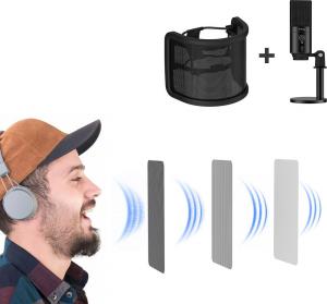 Mikrofon Fifine USB K683B z biurkowym statywem 9