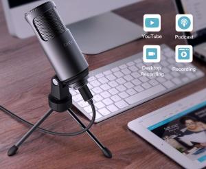 Mikrofon Fifine USB F0 Game ze statywem biurkowym 6