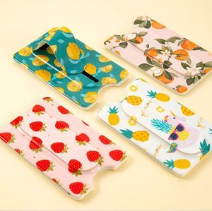 Kingxbar Kingxbar obrotowe etui na karty dokumenty przyklejane do telefonu lub pokrowca czarny 11