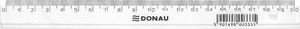 Donau Linijka DONAU, 20cm, transparentna 2