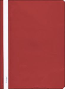 Donau Skoroszyt DONAU, PVC, A4, twardy, 150/160mikr., czerwony 1