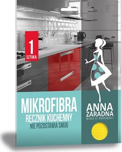 Anna Zaradna Mikrofibra ręcznik kuchenny ANNA ZARADNA, 1 szt., żółty 1
