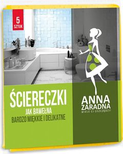 Anna Zaradna Ściereczki jak bawełna ANNA ZARADNA, 5szt., mix 1