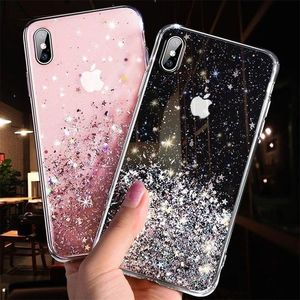 Wozinsky Wozinsky Star Glitter błyszczące etui pokrowiec z brokatem iPhone 12 Pro / iPhone 12 zielony 11