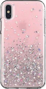 Wozinsky Wozinsky Star Glitter błyszczące etui pokrowiec z brokatem iPhone 12 Pro Max różowy 1