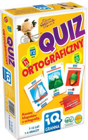 Granna IQ Gra Quiz Ortograficzny - 00147 1