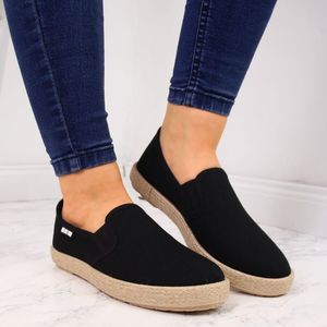 Big Star Espadryle damskie slip on czarne Big Star DD274017 36 3