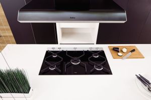 Płyta grzewcza Amica PLYTA GAZOWA NA SZKLE IN 9610 GCB 5