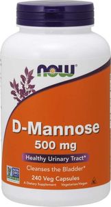 NOW Foods NOW Foods - D-Mannoza, 500mg, 240 vkaps 1