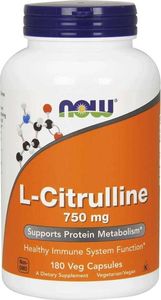 NOW Foods NOW Foods - L-Cytrulina, 750mg, 180 vkaps 1