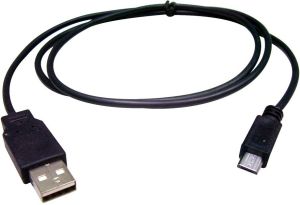 Kabel USB USB-A - microUSB 1 m Czarny (---) 7