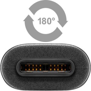 Kabel USB Goobay USB-C - USB-C 1 m Czarny (67976) 4