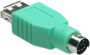 Adapter USB USB-A - PS/2 Biały  (---) 2