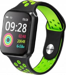 Smartwatch Microwear i7 F8 Czarno-zielony  (i7) 1