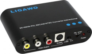 Adapter AV Ligawo TV Konverter PAL <-> NTSC (6518838) 1