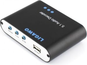 Adapter AV Ligawo Przetworniki cyfrowo-analogowy audio (6518807) 3