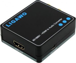 Adapter AV Ligawo Adapter Audio HDMI -> Cinch/3,5mm (6518891) 1