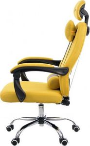 Fotel biurowy GIOSEDIO żółty, model GPX013 GPX013 2