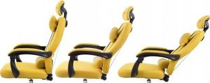 Fotel biurowy GIOSEDIO żółty, model GPX013 GPX013 3