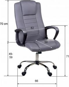 Krzesło biurowe Giosedio FBS004 Czarne 5