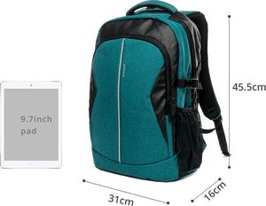 Plecak WinMax 15.6" (XWB1-009) zielony 2