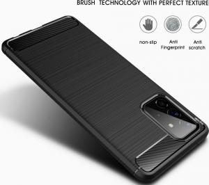 Tech-Protect Etui TPU Carbon Galaxy A72 4