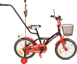 Fuzlu Rower dziecięcy 16 PRIME czerwony-czarny 1