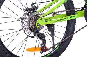 Fuzlu Rower Perfect Power 24" 2xT żółto-czarny 3