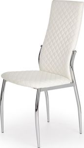 Selsey SELSEY Krzesło tapicerowane Soria białe pikowane 1