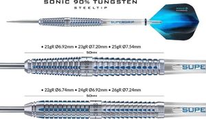 Harrows Rzutki Harrows Sonic 90% Steeltip 25 gr 2