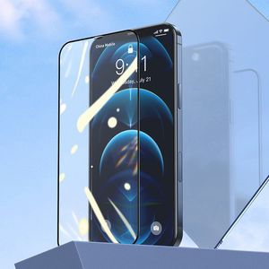 Baseus Baseus 2x szkło hartowane 0,3 mm Anti Blue Light z ramką na cały ekran iPhone 12 mini (SGAPIPH54N-KN01) (case friendly) 13