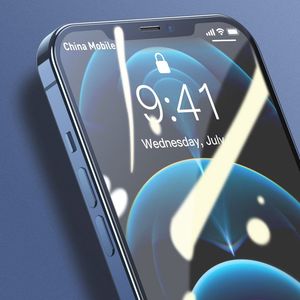 Baseus Baseus 2x szkło hartowane 0,3 mm Anti Blue Light z ramką na cały ekran iPhone 12 mini (SGAPIPH54N-KN01) (case friendly) 18