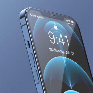 Baseus Baseus 2x szkło hartowane 0,3 mm Anti Blue Light z ramką na cały ekran iPhone 12 Pro Max (SGAPIPH67N-KQ01) (case friendly) 11