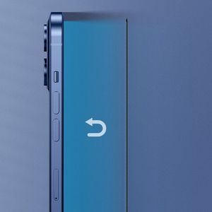 Baseus Baseus 2x szkło hartowane 0,3 mm Anti Blue Light z ramką na cały ekran iPhone 12 Pro Max (SGAPIPH67N-KQ01) (case friendly) 15