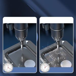 Kingxbar Kingxbar 2.5D Tempered Glass wytrzymałe szkło hartowane 9H na cały ekran z ramką iPhone 12 Pro Max czarny (case friendly) 6