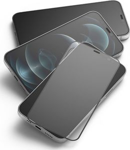 Ringke Ringke Invisible Defender ID Full Glass szkło hartowane 9H na cały ekran z ramką iPhone 12 mini (G7F022) (case friendly) 4