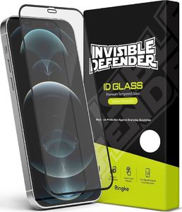 Ringke Ringke Invisible Defender ID Full Glass szkło hartowane 9H na cały ekran z ramką iPhone 12 mini (G7F022) (case friendly) 5