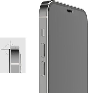 Ringke Ringke Invisible Defender ID Full Glass szkło hartowane 9H na cały ekran z ramką iPhone 12 mini (G7F022) (case friendly) 6