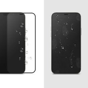 Ringke Ringke Invisible Defender ID Full Glass szkło hartowane 9H na cały ekran z ramką iPhone 12 Pro / iPhone 12 (G7F023) (case friendly) 11