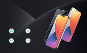 Ugreen Ugreen 2.5D Tempered Glass wytrzymałe szkło hartowane 9H iPhone 12 Pro / iPhone 12 przezroczysty (case friendly) 7