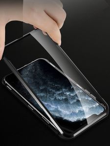 Wozinsky Wozinsky Magnetic Cam Slider Case magnetyczne etui 360 na cały telefon szkło na ekran osłona na aparat Huawei P40 Lite 5G czarny 14