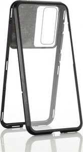 Wozinsky Wozinsky Magnetic Cam Slider Case magnetyczne etui 360 na cały telefon szkło na ekran osłona na aparat Huawei P40 Lite 5G czarny 3