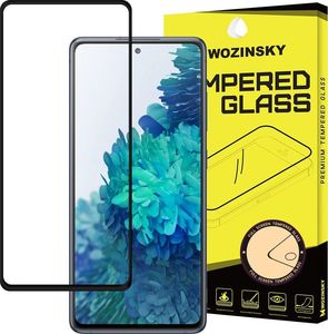 Wozinsky Wozinsky super wytrzymałe szkło hartowane Full Glue na cały ekran z ramką Case Friendly Samsung Galaxy A72 czarny 1