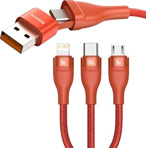 Kabel USB Baseus USB-C - 1.2 m Pomarańczowy (baseus_20210316134522) 7