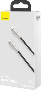Kabel USB Baseus USB-C - USB-C 1 m Czarny (baseus_20210316144810) 5