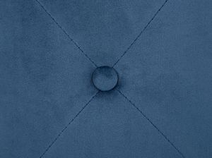 Beliani Puf welurowy 40 cm niebieski COROLLA 3