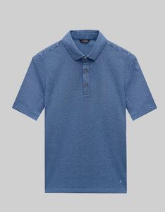 Borgio koszulka męska polo popoli niebieski rozmiar M 1